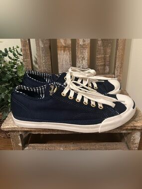 Converse Jack Purcell Womens Size 7 Blue Canvas Sneakers Shoes